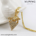 31082 xuping moda indiano jóias diamante morango pingente